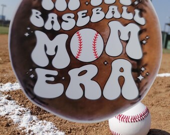 In My Baseball Mom Era Sticker | Baseball Mom Decal | Sports Mom Gift | Baseball Season Sticker | Game Day Mom