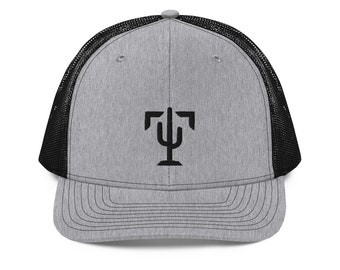 Tucson Icon Trucker Cap (Black-On-Gray)