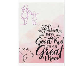 Mothers Day Matte Canvas, Stretched, 1.25"