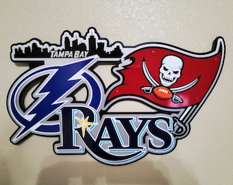 Tampa Bay sports teams themed wall décor. v2