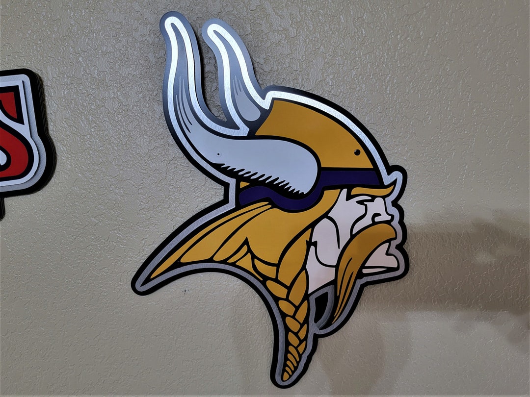 Minnesota Vikings Wall Décor. Etsy