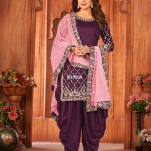 Salwar kameez  unstitched suits in   2 colours