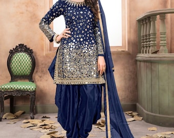 Patiala Salwar silk  Suit