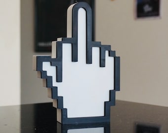 Pixelated Middle Finger Gifts & Merchandise for Sale