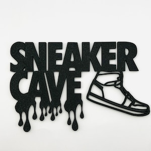 Sneaker Cave Wall Hang | Sneakerhead Custom Gift | Hypebeast Gift | Sneaker Decor | Office Decor