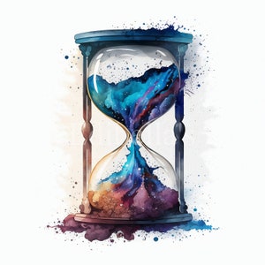 Regenbogen Sanduhr | 10er Set | Clipart-Bündel | Hochwertige JPEGs und PNGs | Digitaler Download | Druckbar | KOSTENLOSE KOMMERZIELLE NUTZUNG