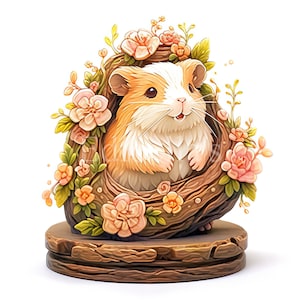 Guinea Pig | Set of 10 | Clipart Bundle | High Quality 300 dpi JPEGs and 300 dpi Transparent PNGs | Digital Download | FREE COMMERCIAL USE