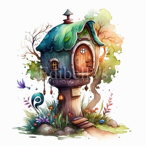 Fantasie brievenbus | Set van 10 | Clipart-bundel | JPEG's van hoge kwaliteit en transparante PNG's | Digitaal downloaden | Afdrukbaar | GRATIS COMMERCIEEL GEBRUIK