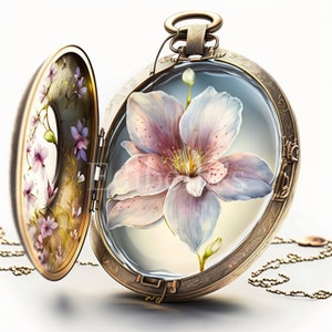 Medallón de flores / Conjunto de 10 / Paquete de imágenes prediseñadas / JPEG de alta calidad / PNG transparentes / Descarga digital / Pedales florales / USO COMERCIAL GRATUITO
