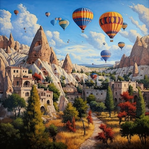 Turkey | Set of 10 | Clipart Bundle | High Quality JPEGs and PNGs | Digital Download | Free Commercial Use | Istanbul Cappadocia Ephesus