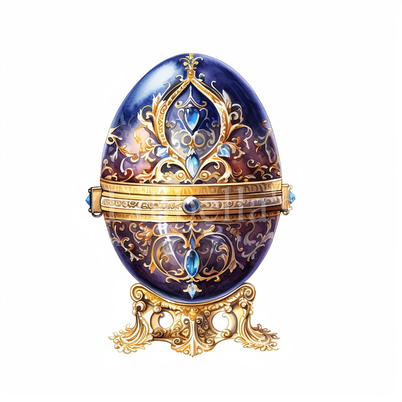 Faberge Egg Set of 10 Clipart Bundle High Quality Jpegs - Etsy