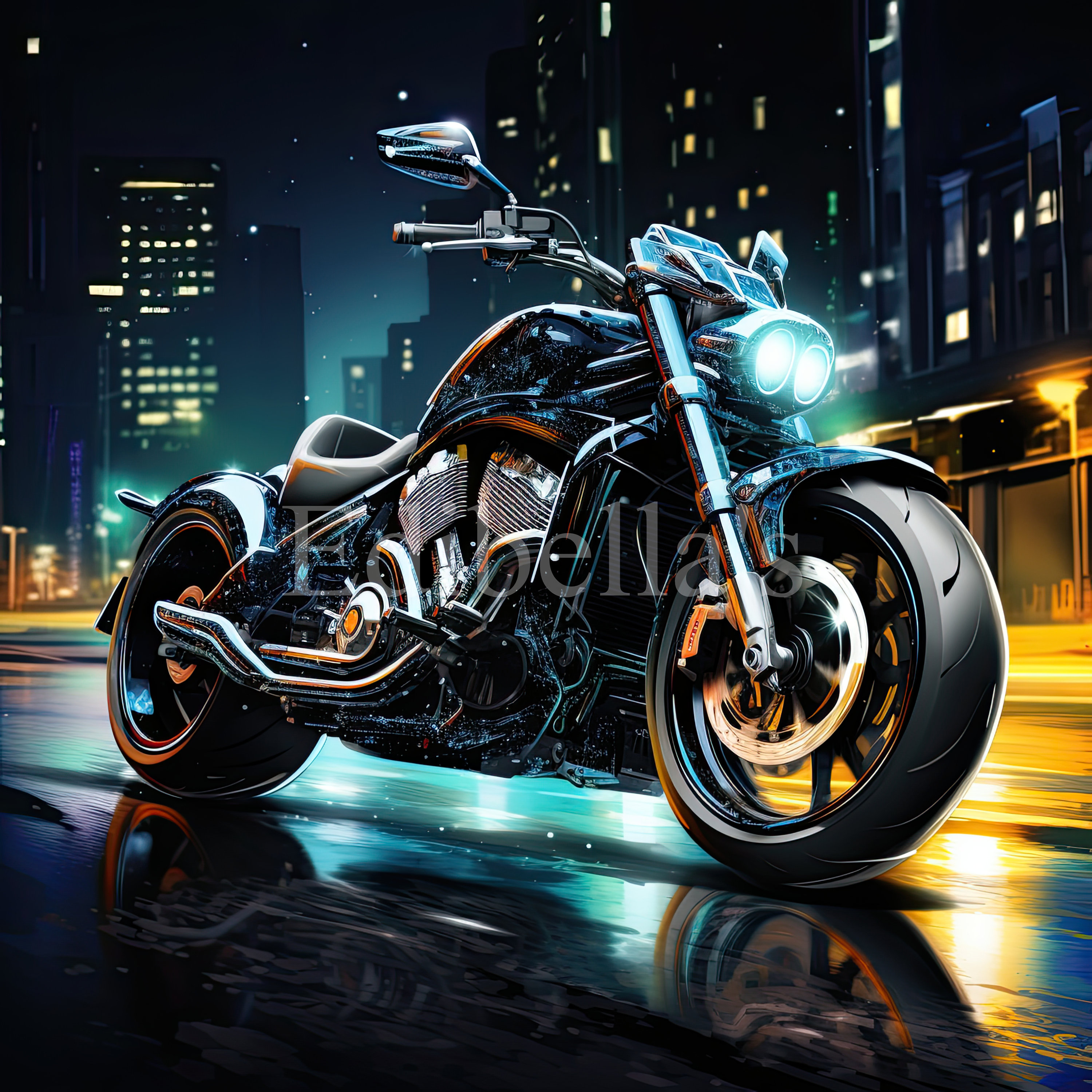 Motorcycle Set of 10 Hi Res 300 DPI Jpgs and Pngs - Etsy