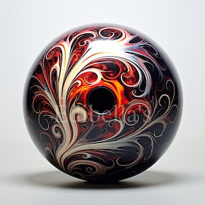 Bowlingbal | Set van 10 | Clipart-bundel | 300 DPI JPEG's van hoge kwaliteit | 300 DPI transparante PNG's | Digitaal downloaden | Gratis commercieel gebruik