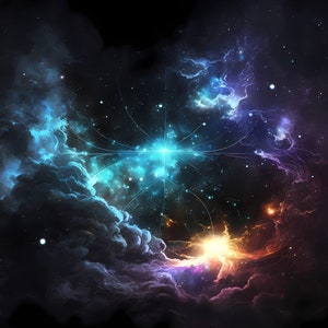 Galaxy Desktop Wallpaper | Set of 10 | Wallpaper Bundle | High Quality PDFs and JPGs | Digital Download | 6656 x 3840 Pixels | Night Stars image 8