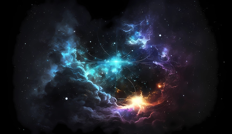 Galaxy Desktop Wallpaper | Set of 10 | Wallpaper Bundle | High Quality PDFs and JPGs | Digital Download | 6656 x 3840 Pixels | Night Stars image 8