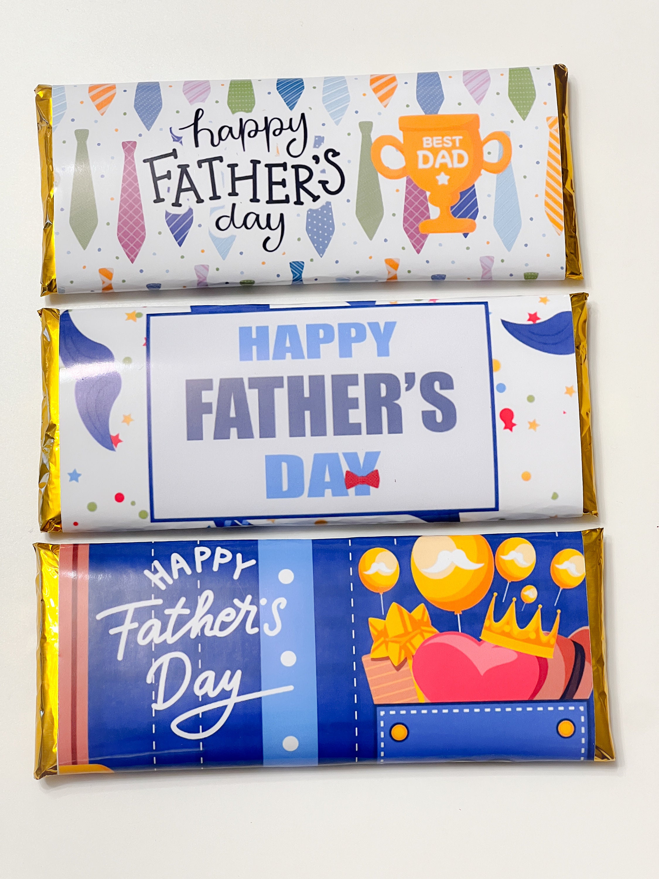 Set of 12 Personalized Hershey's Father's Day Chocolate Bars, Milk — free download