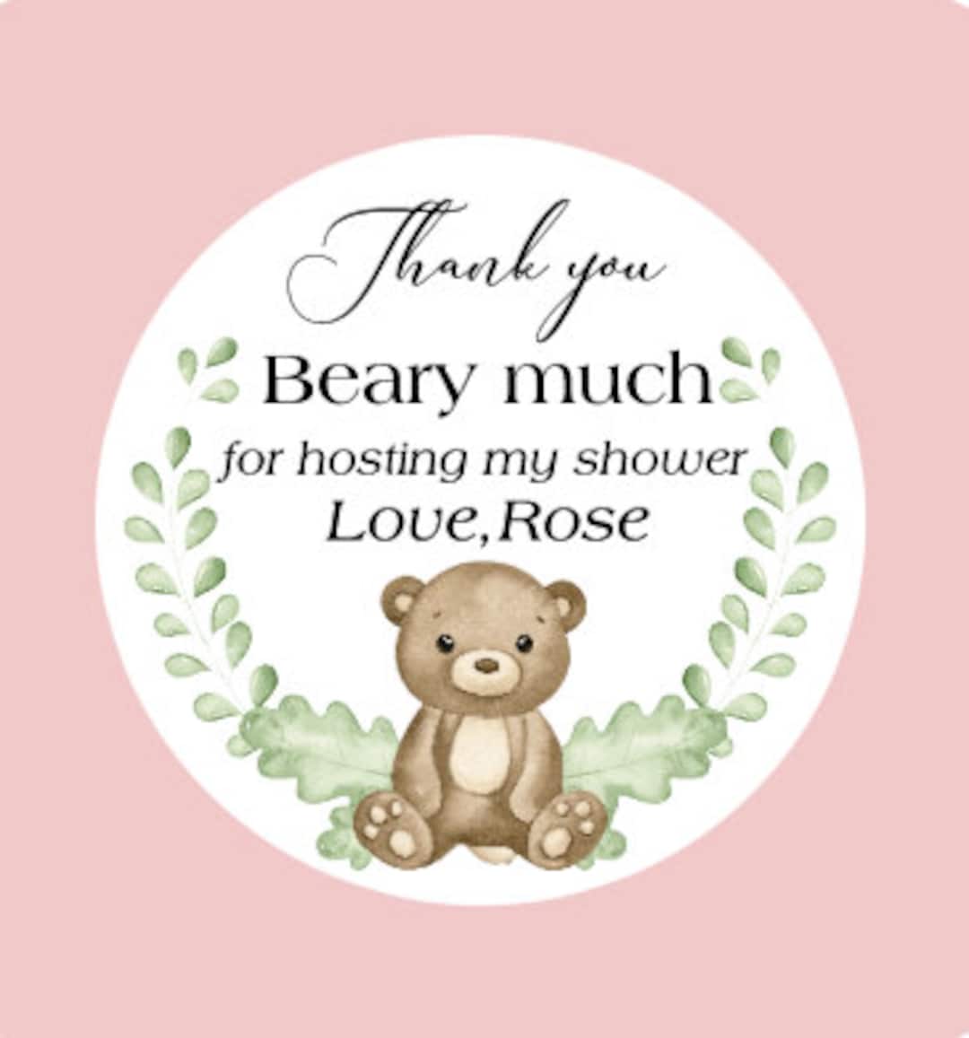 Baby Shower Stickers, Baby Shower Favor Labels , Custom Labels