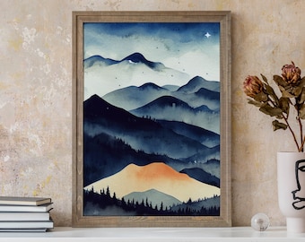 Printable Home Decor Nature Decor For Home Instant Download Digital Poster Wall Art Gift