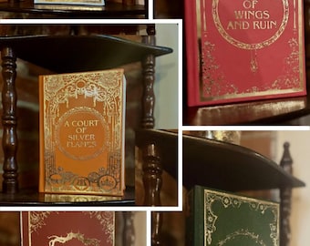Handmade ACOTAR  Series Rebound- A Court of Thorns and Roses Series- All Five Books of ACOTAR rebounded by Sarah J. Maas