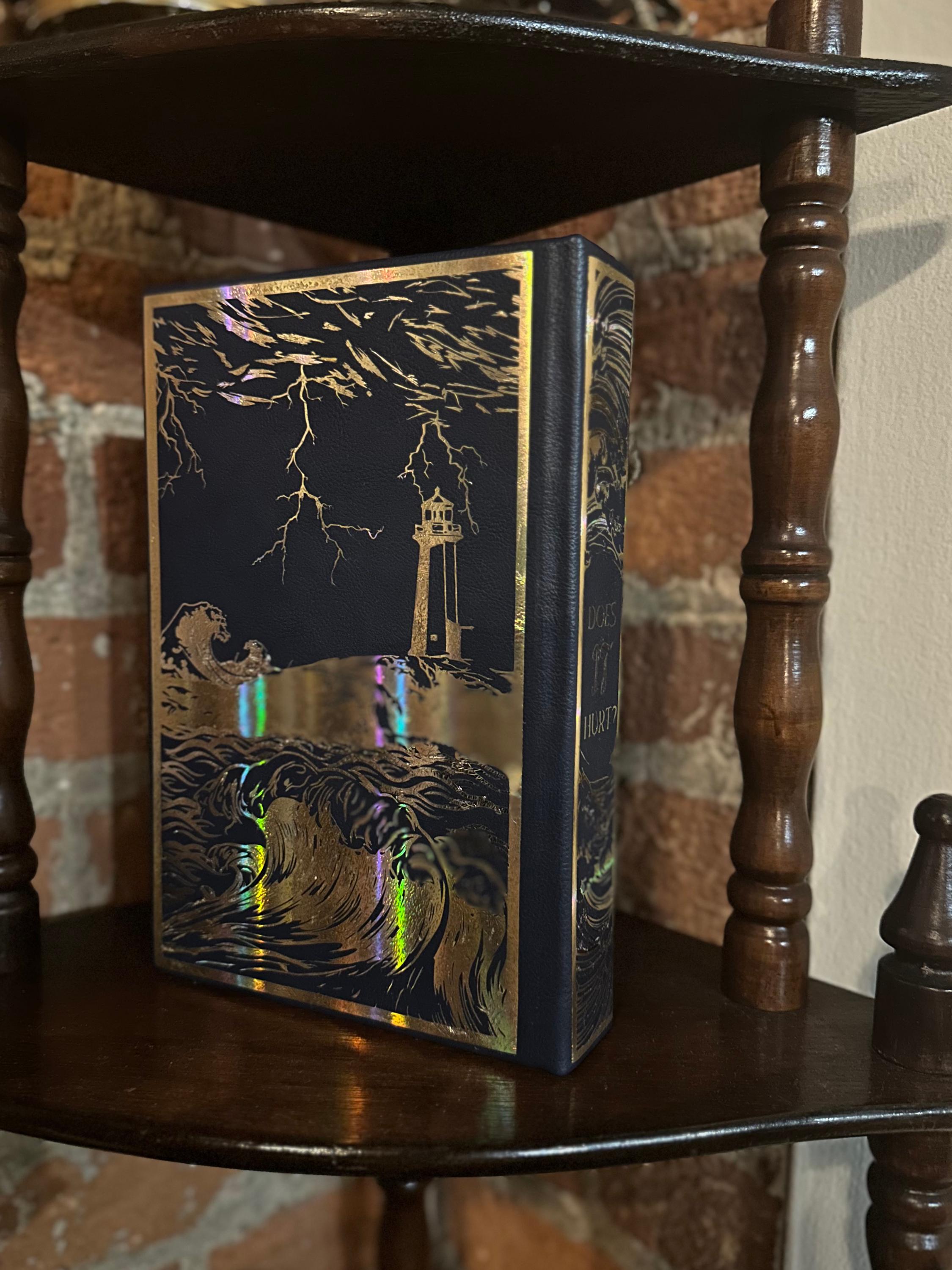 Bookbind Blue Does It Hurt? Bookbind by H. D. Carlton- Custom Book Bind With Choice ...