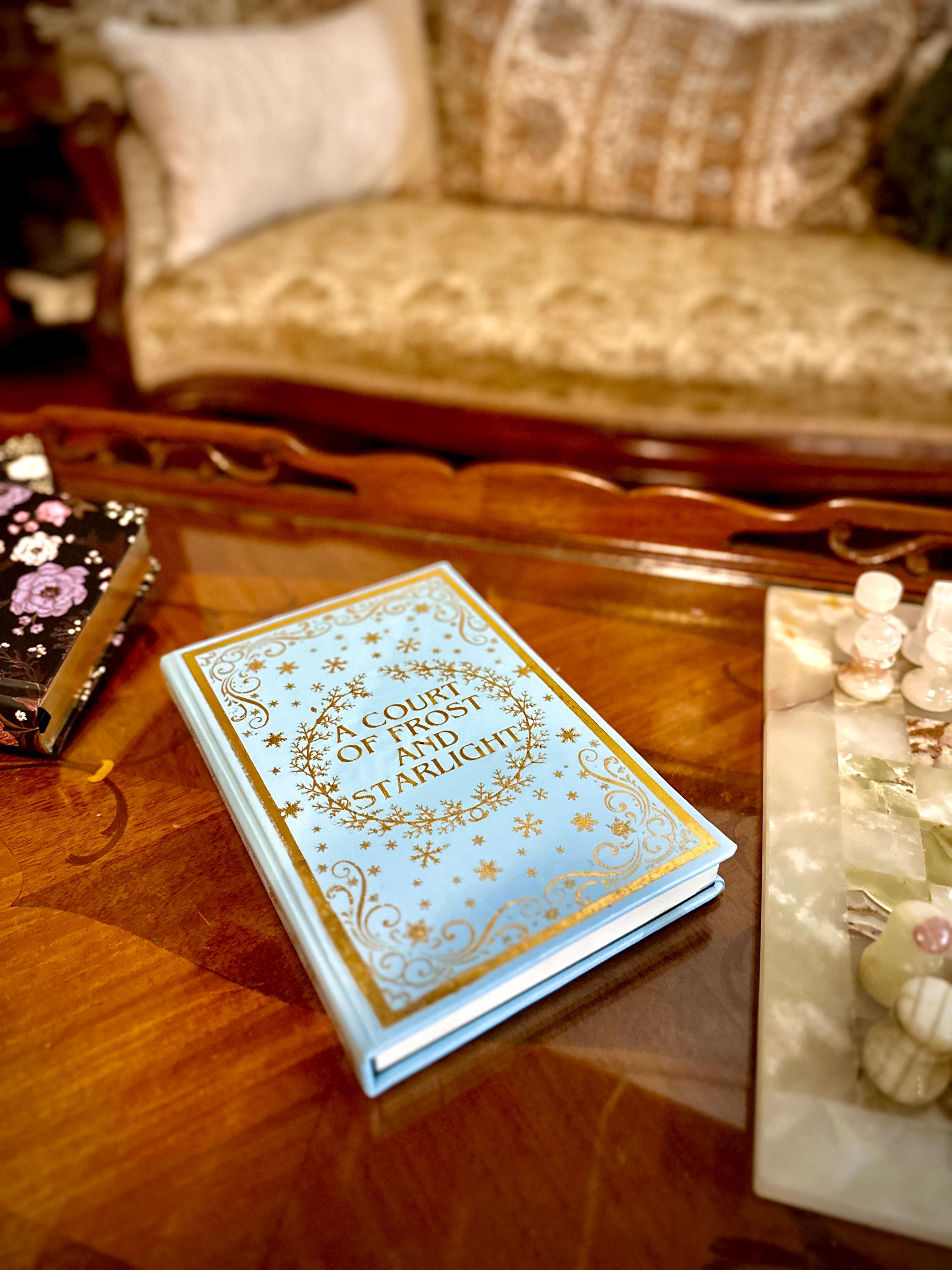 Bookbind Blue A Court of Frost and Starlight Acotar by Sarah J Maas-custom Bookbind ...