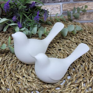 Bird / birds hand-cast, individually or as a set, home decoration, spring, Easter, gift, souvenir, Easter decoration, Raysin image 4