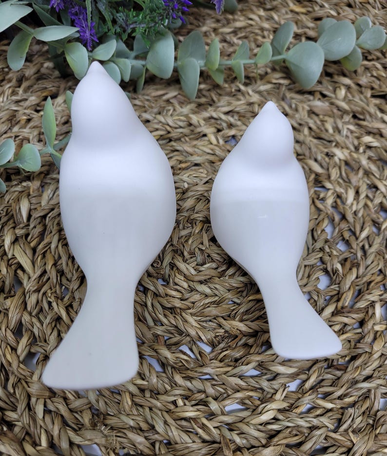 Bird / birds hand-cast, individually or as a set, home decoration, spring, Easter, gift, souvenir, Easter decoration, Raysin image 5