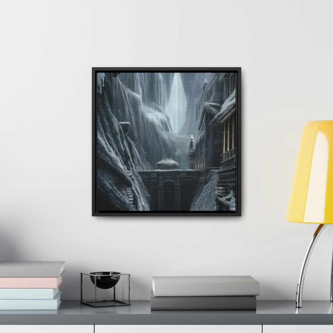 AI Generated, AI Art Canvas, AI Art With Frame, Digital Art, Ai Wall