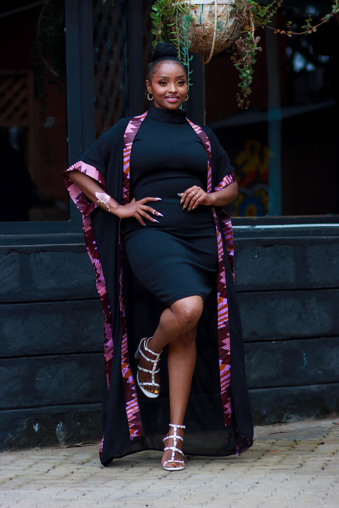 Cotton African Kimono