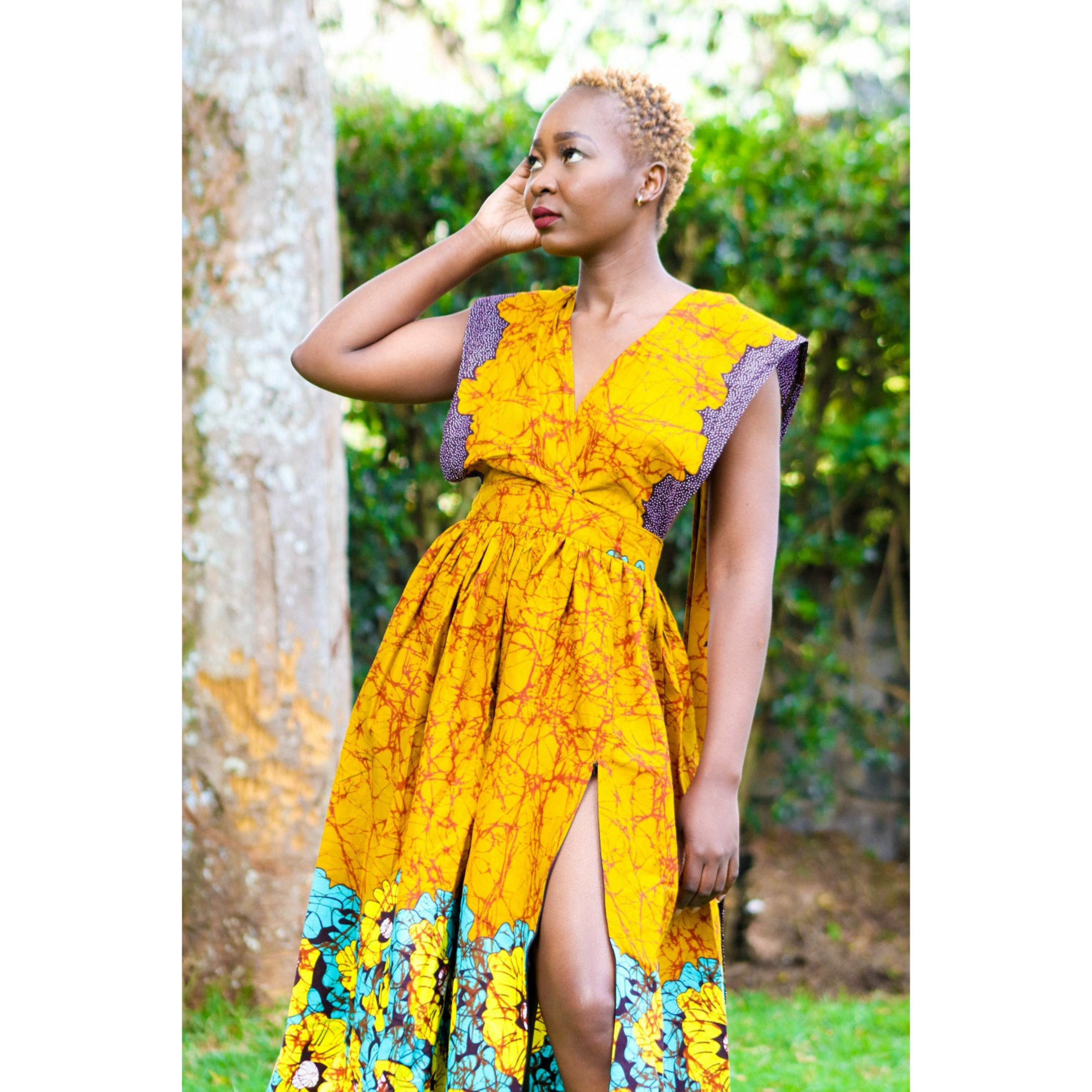 kitenge dresses designs for ladies