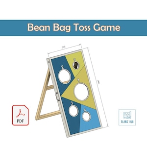 Bean Bag Toss Game Plans – Outdoor Yard Game