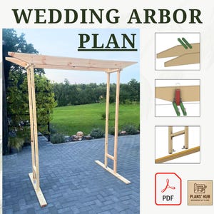 DIY Wedding Arbor – Detachable and easy to build!