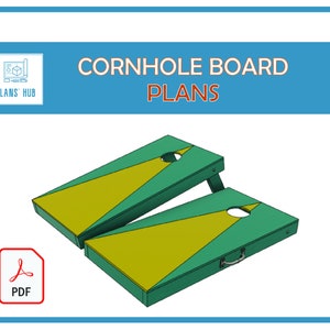 Cornhole Board DIY Digital Plans PDF