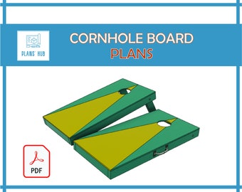 Cornhole Board DIY Digital Plans PDF
