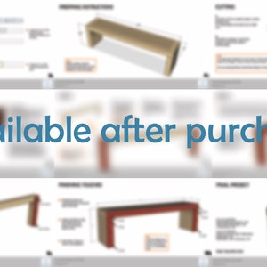 Simple DIY Bench Instructions – Beginner Friendly! - Etsy