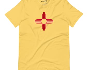 New Mexico Flagge Unisex T-Shirt, New Mexico Shirt, New Mexico T-Shirt, Bundesstaatsflagge Shirt, New Mexico T-Shirt für Männer und Frauen