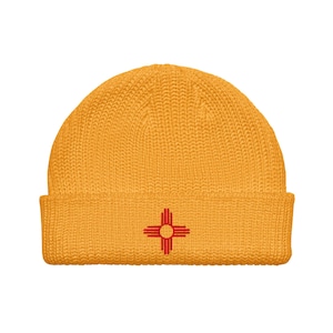 New Mexico State Flag Fisherman Beanie
