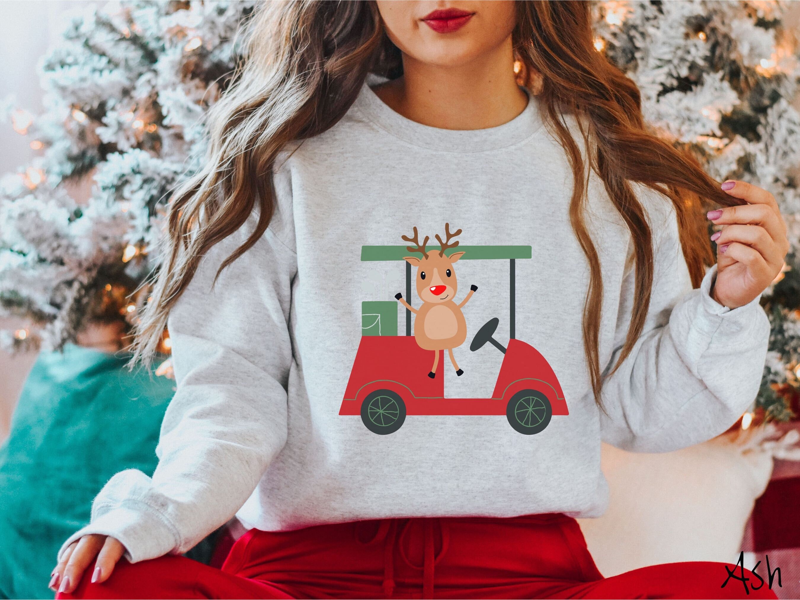 Ugly top christmas polo