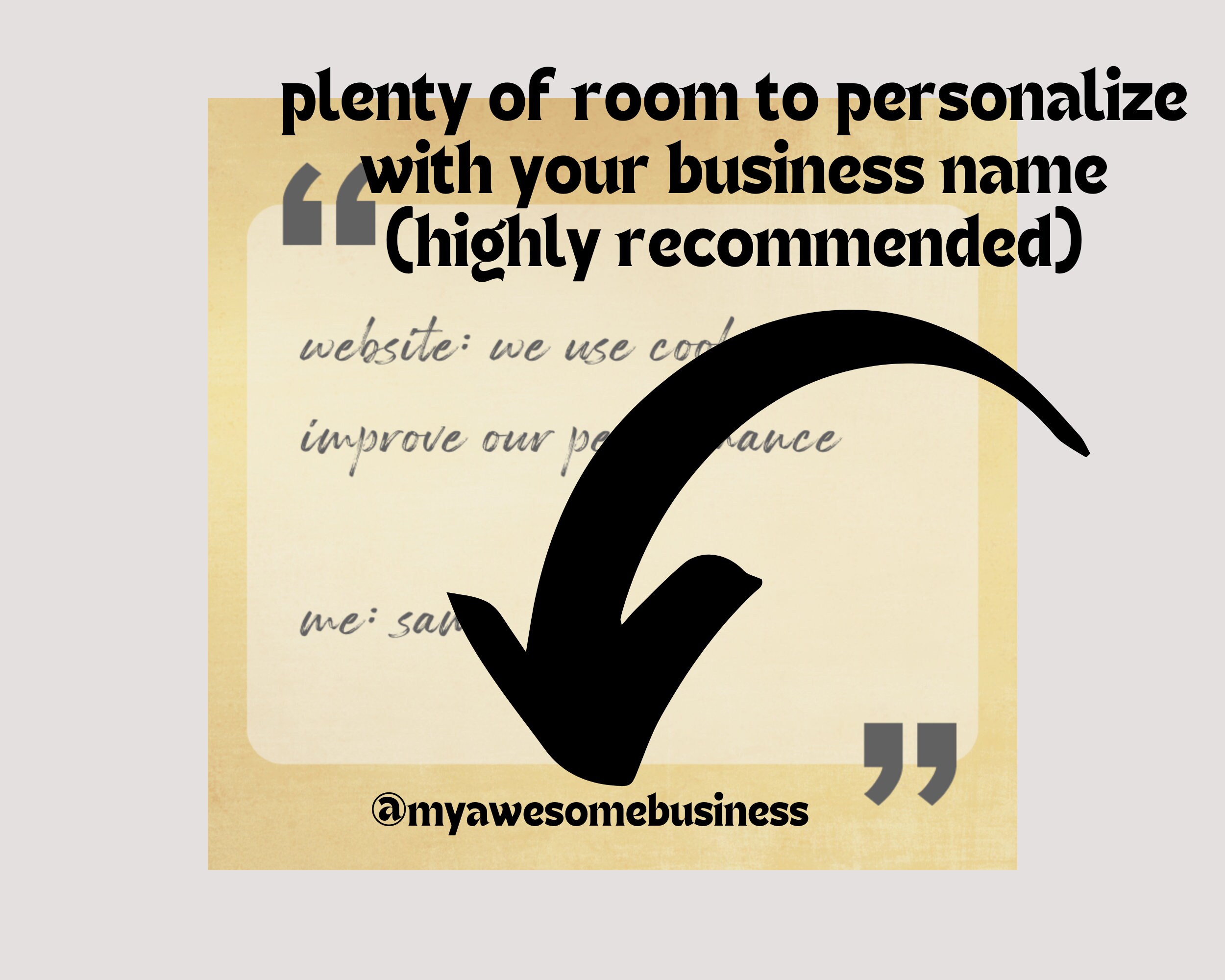 Funny Social Media Posts | Elegant Gold | Made Me Laugh Small Business ...