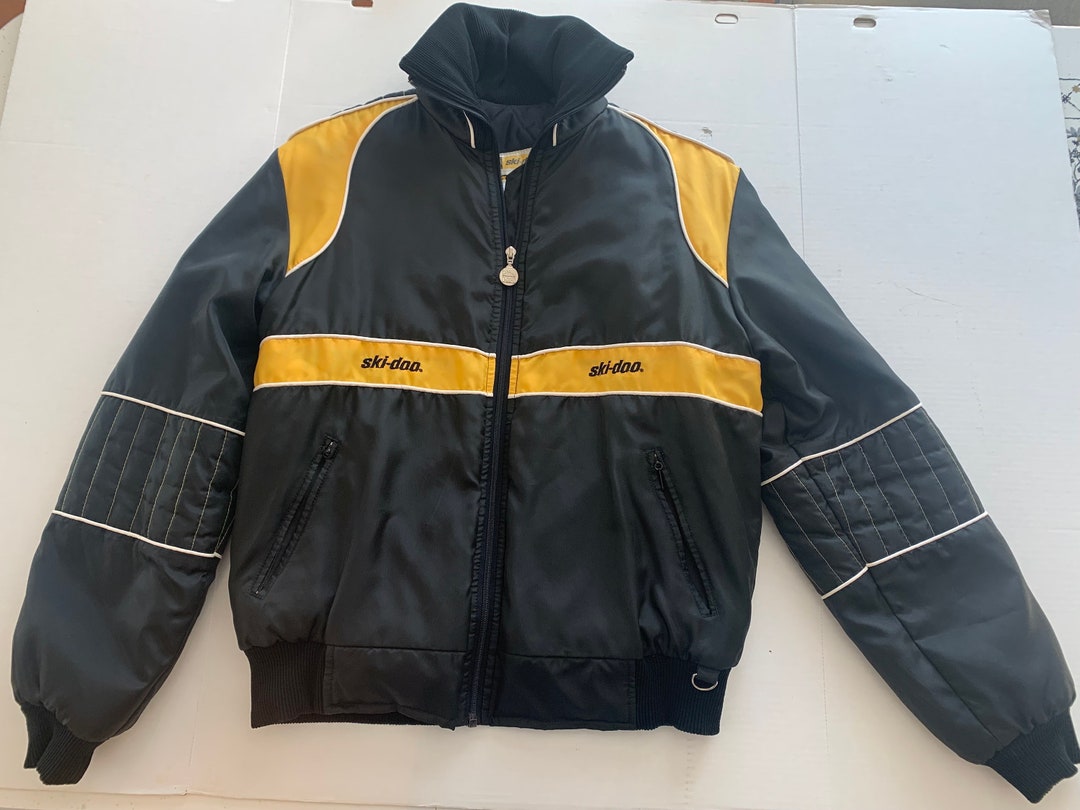 Vintage 1990's Bombardier Skidoo Puffer Jacket/skidoo Etsy Canada