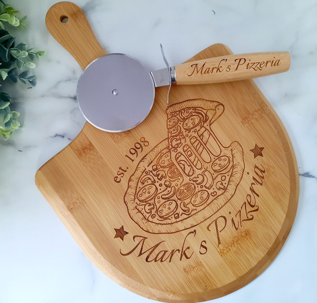 Custom Pizza Cutter, Engraved Pizza Slicer, Personalized Pizza Cutter
