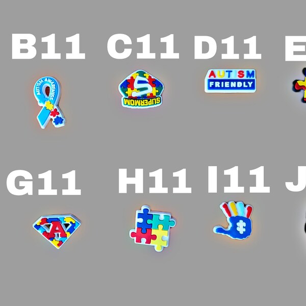 Autism Awareness Crocs Etsy