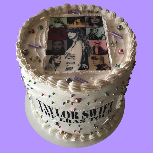 Taylor Swift Cake Topper , Eras Cake topper , Taylor swift birthday