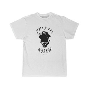 Men's Short Sleeve Jerma Peep the Horror T-Shirt