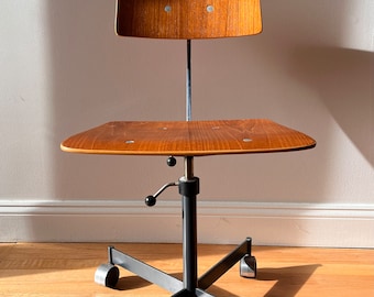 SOLD MidCentury Modern Kevi Task Desk Chair by Jorgen Rasmussen