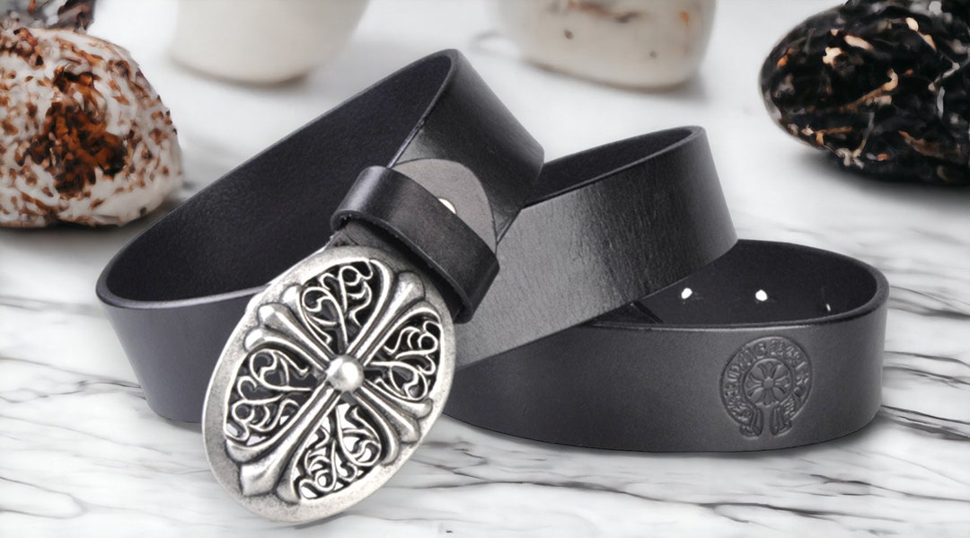 Chrome Hearts Style Belt Inspired Y2K Style Belt Gothic Style Etsy