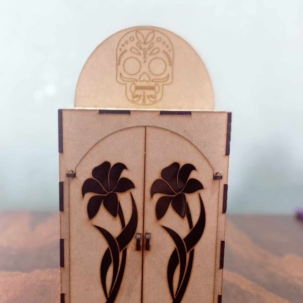 Altar of the dead Niche vector 3mm MDF