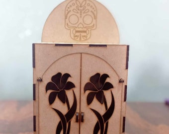 Altar de muertos Nicho vector MDF de 3mm