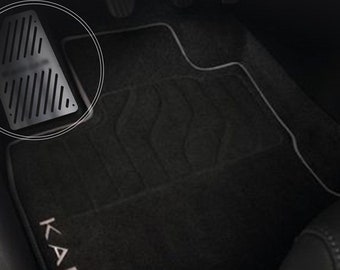 Pour Renault Kadjar Text Repose-pieds Pédale De Voiture En Acier Inoxydable Manuel-Auto