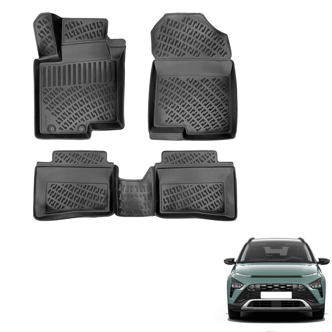 For Hyundai Bayon 2021 2022 2023 Floor Mats Liner Waterproof Etsy